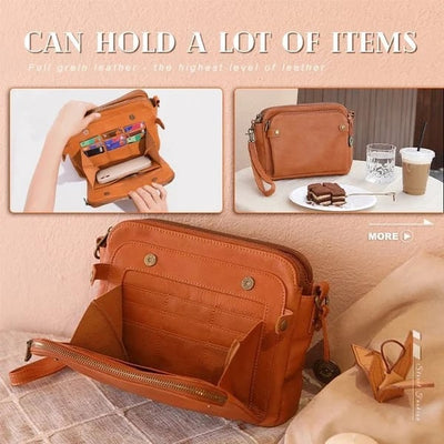 Josefin | Ręcznie robiona torba na ramię z miękkiej skóry