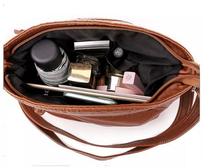 Paulina | Torba na ramię z miękkiej skóry