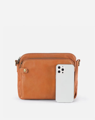 Josefin | Ręcznie robiona torba na ramię z miękkiej skóry